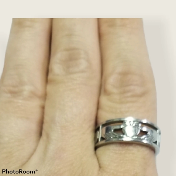 Unisex irish clatter ring - Picture 4 of 7